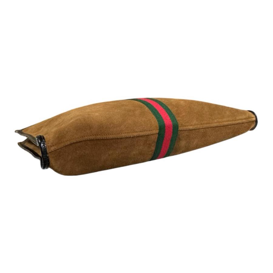 GUCCI（グッチ） ラジャ トートバッグ スウェード 537219 ブラウン