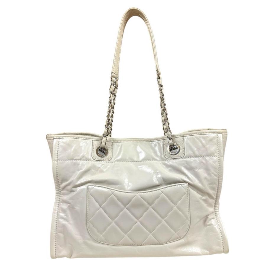 CHANEL（シャネル） ドーヴィルMM トートバッグ レザー A67001 
