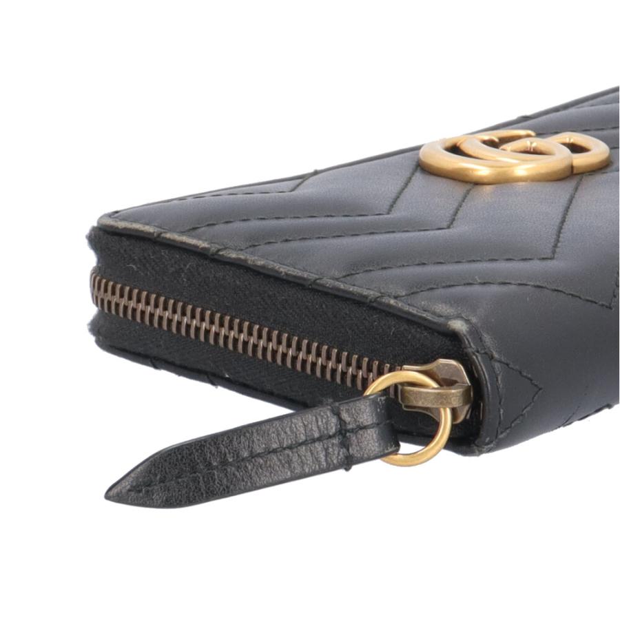 GUCCI（グッチ） ジップアラウンドウォレット GGマーモント 長財布