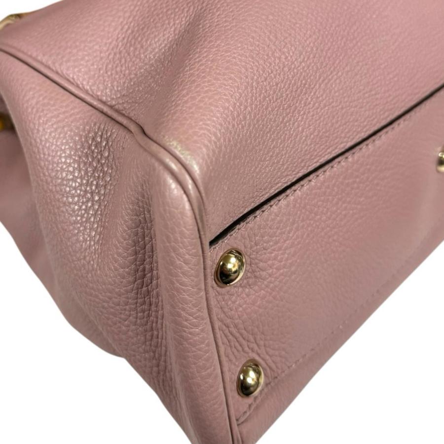 GUCCI（グッチ） バンブー ショルダーバッグ レザー 336032 ピンク