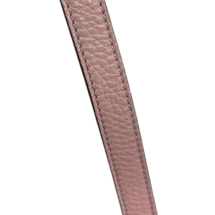グッチ バンブー ショルダーバッグ レザー 336032 ピンク レディース GUCCI  中古 GUCCI（グッチ） バンブー ショルダーバッグ レザー 336032 ピンク