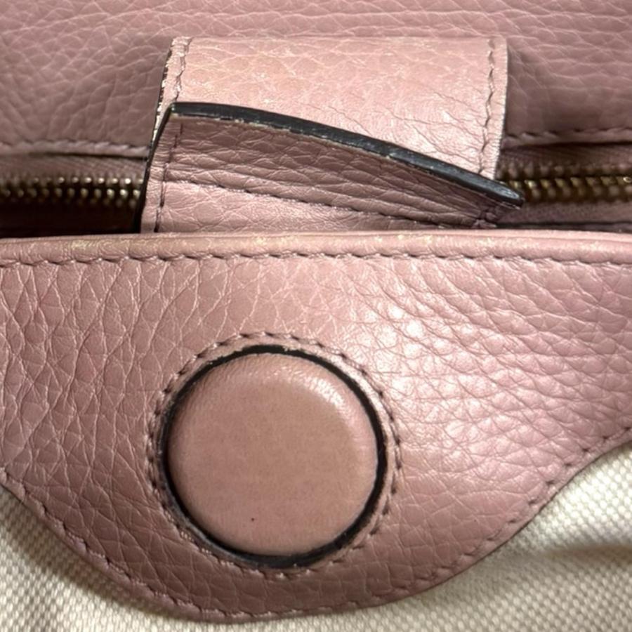 GUCCI（グッチ） バンブー ショルダーバッグ レザー 336032 ピンク