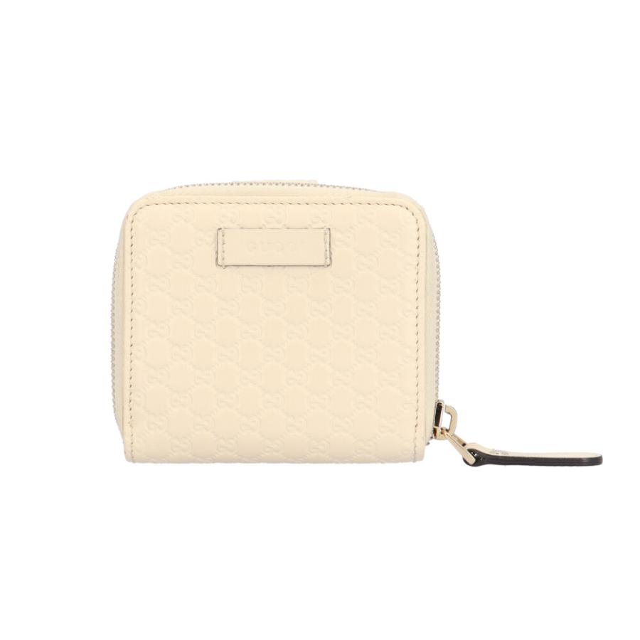 GUCCI グッチ マイクログッチシマ 二つ折り財布 シマレザー