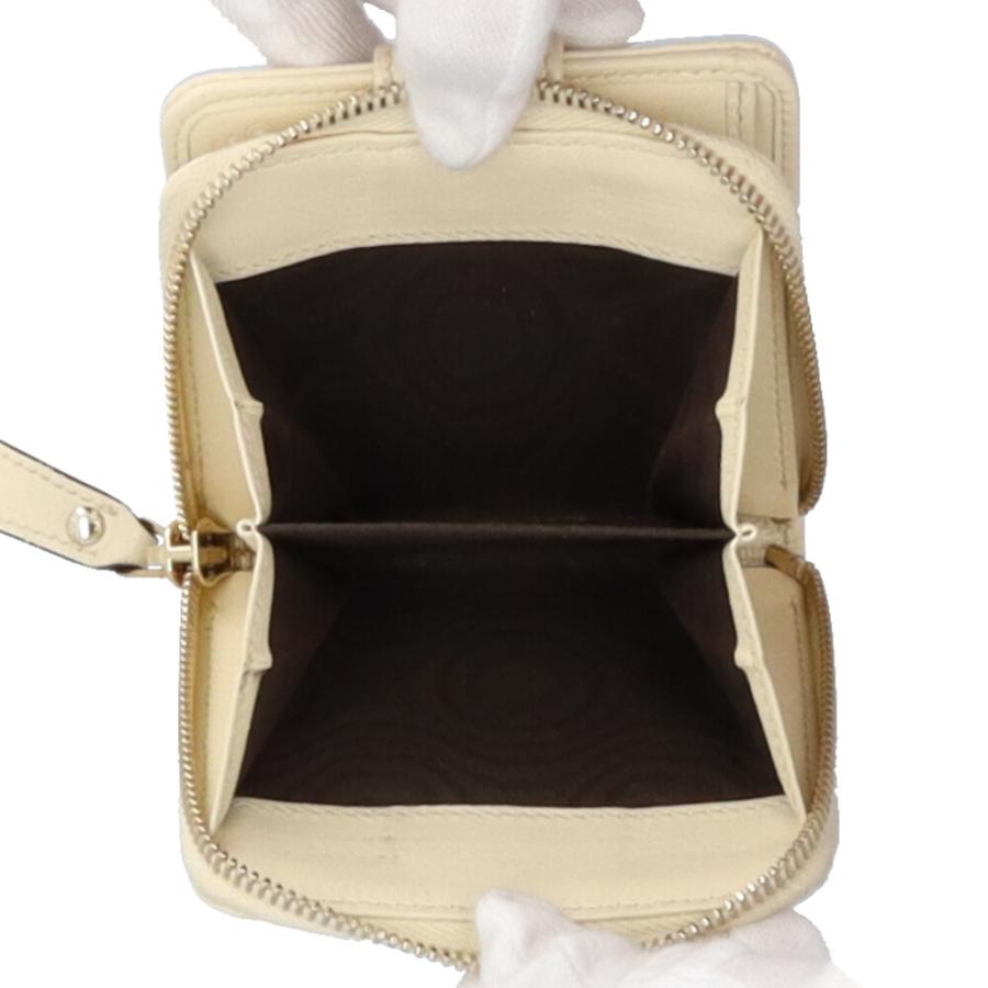 GUCCI グッチ マイクログッチシマ 二つ折り財布 シマレザー