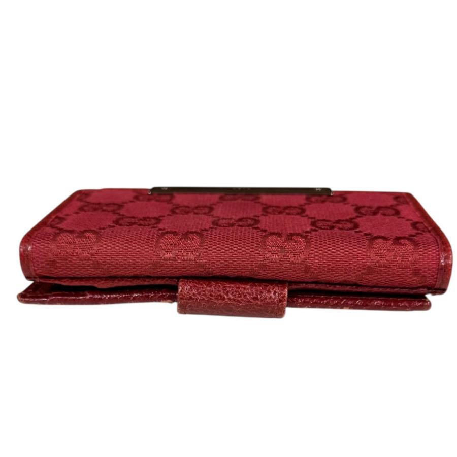 GUCCI（グッチ） Wホック財布 GGキャンバス 二つ折り財布 GGキャンバス