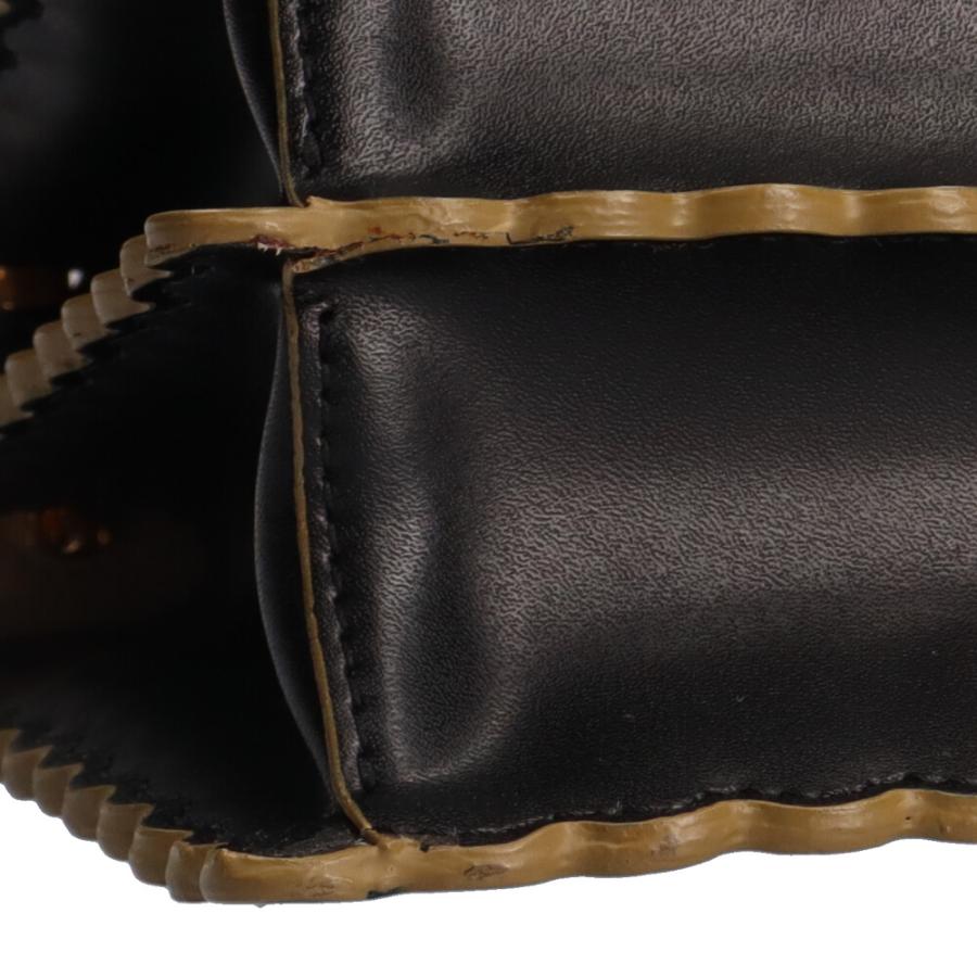FENDI（フェンディ） キャナイ ショルダーバッグ カーフ ブラック