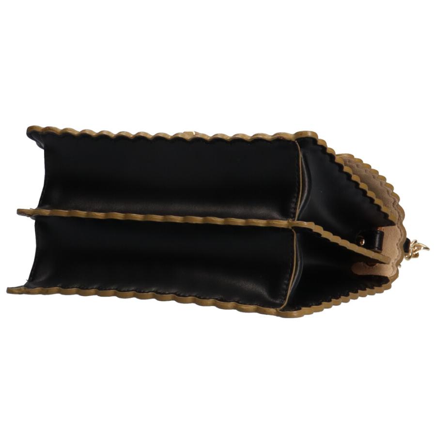 fendi キャナイ　バック　フェンディ　新品未使用 FENDI フェンディ キャナイ ショルダーバッグ カーフ ブラック