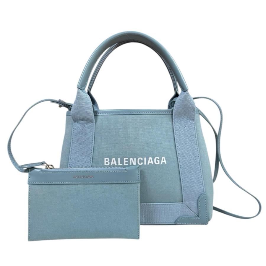 BALENCIAGA（バレンシアガ） XS ネイビーカバ ショルダーバッグ
