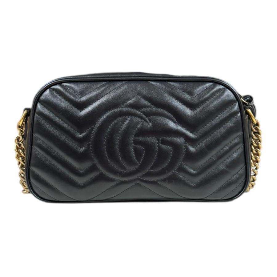 GUCCI（グッチ） キルティングスモールショルダー GGマーモント