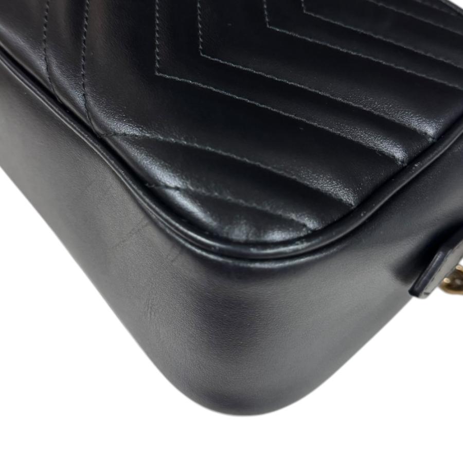 GUCCI（グッチ） キルティングスモールショルダー GGマーモント