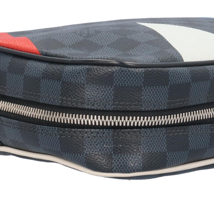 ルイヴィトン アメリカズカップ トゥルーストワレットGM ポーチ ダミエグラフィットキャンバス N41699 ユニセックス LOUIS VUITTON 中古_9