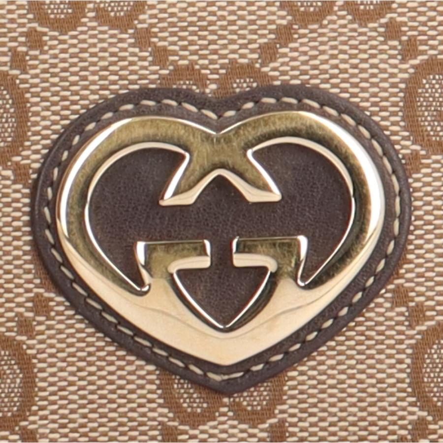 GUCCI（グッチ） ラブリーハート GGキャンパス 長財布 GGキャンバス