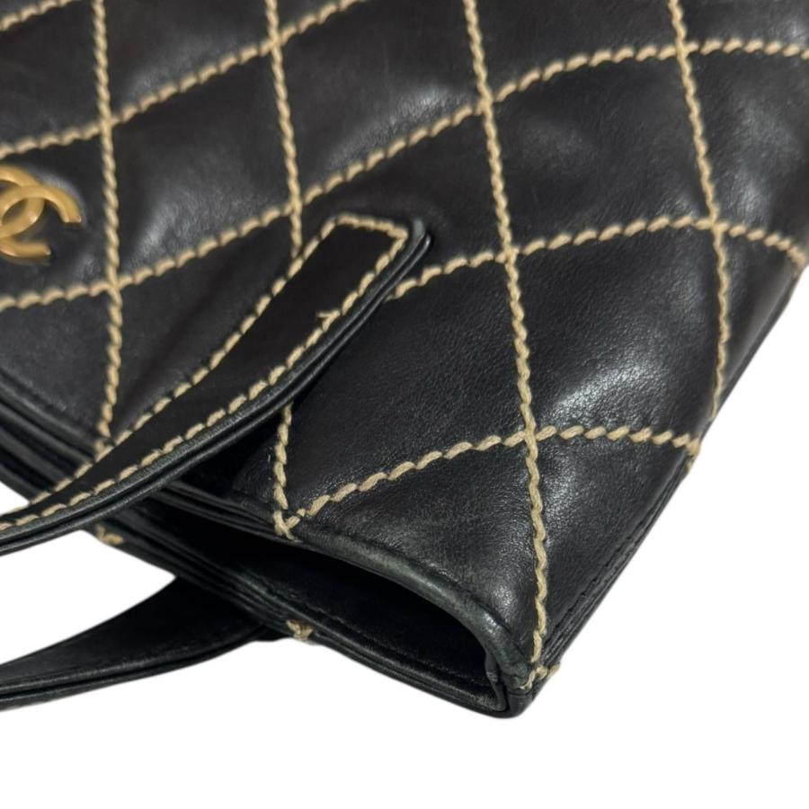 CHANEL（シャネル） ワイルドステッチ ハンドバッグ レザー レディース