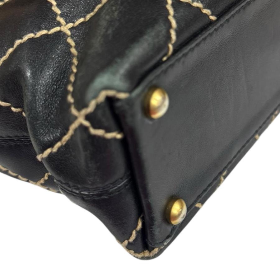 CHANEL（シャネル） ワイルドステッチ ハンドバッグ レザー レディース