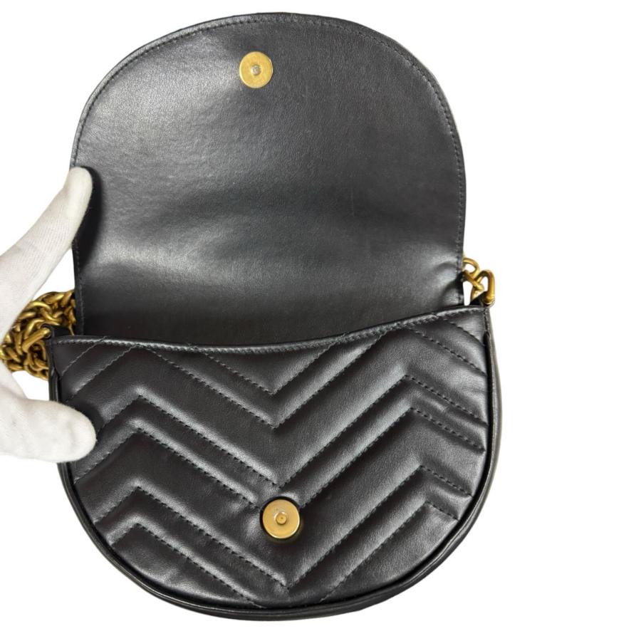 GUCCI（グッチ） GGマーモント ショルダーバッグ レザー 746431