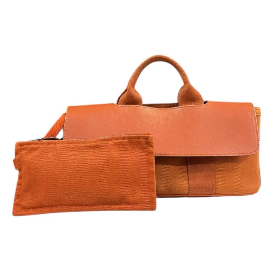 HERMES（エルメス） ヴァルパライソロングPM ハンドバッグ トワル