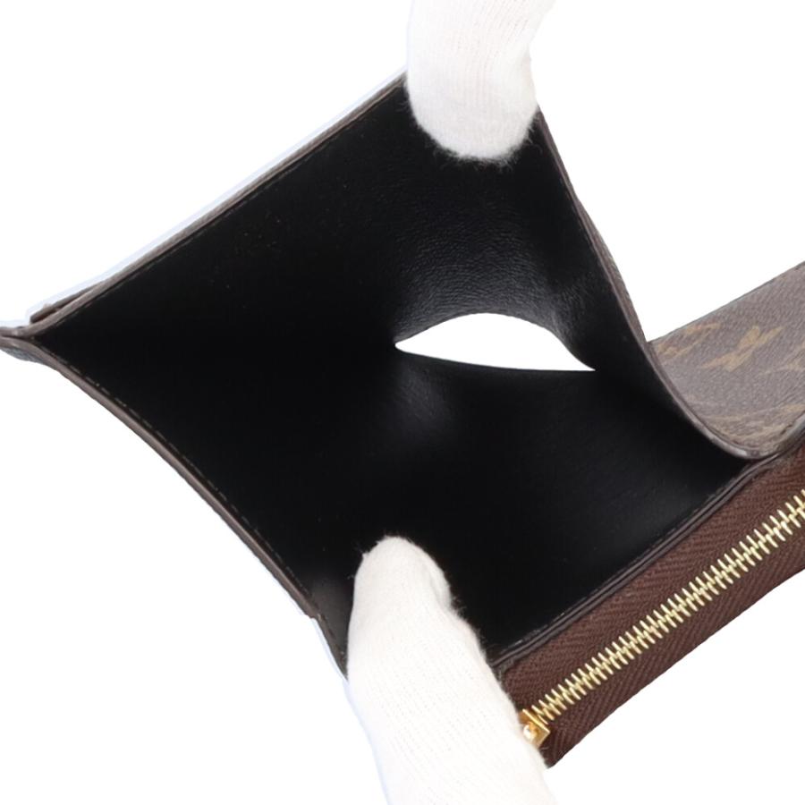 LOUIS VUITTON / ポルト・フォイユ・ルー_モノグラム・リバース_BRW/レザー/メンズ LOUIS VUITTON（ルイ・ヴィトン） ポルトフォイユ・ルー モノグラム