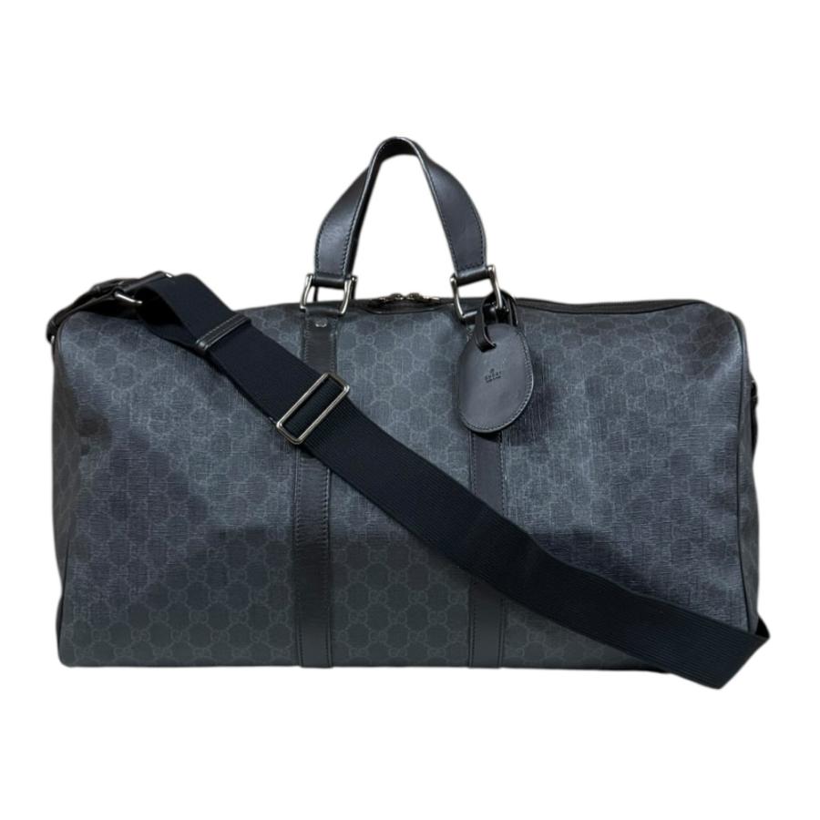 GUCCI（グッチ） キャリーオンダッフル GGスプリーム ボストンバッグ 