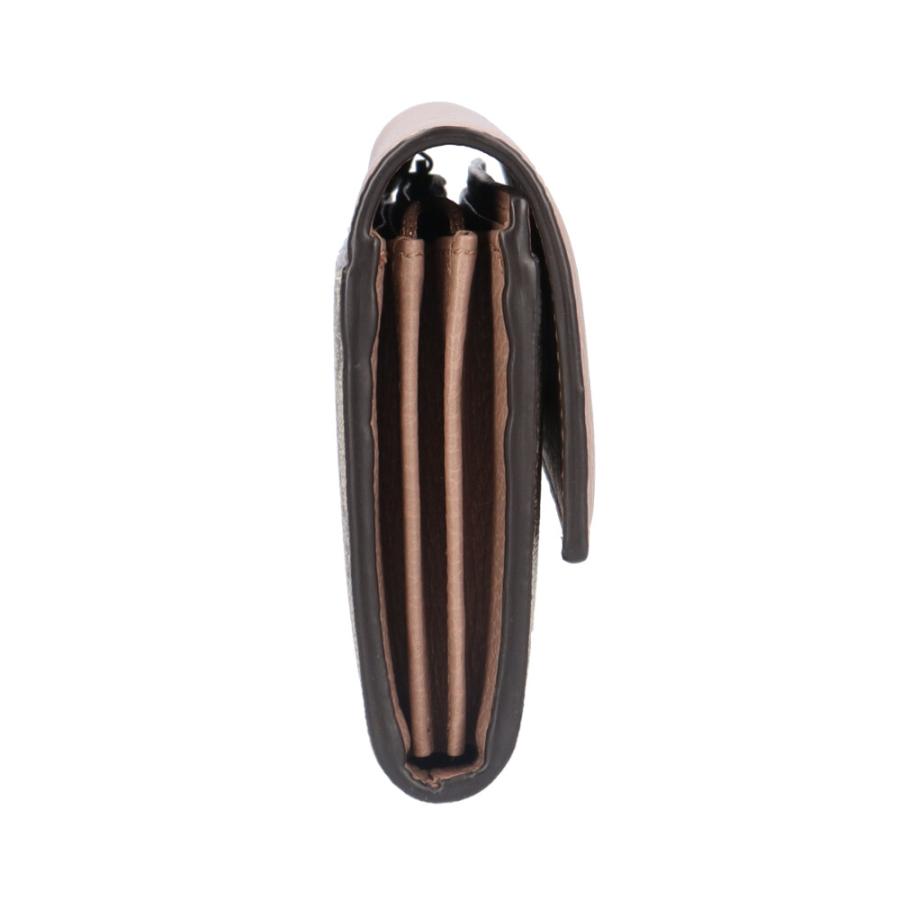 GUCCI（グッチ） ダブルG バイカラーコンチネンタルウォレット 長財布