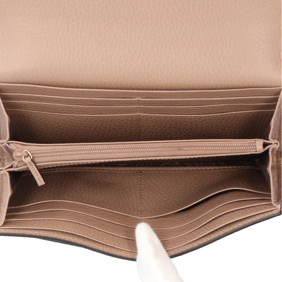 GUCCI（グッチ） ダブルG バイカラーコンチネンタルウォレット 長財布