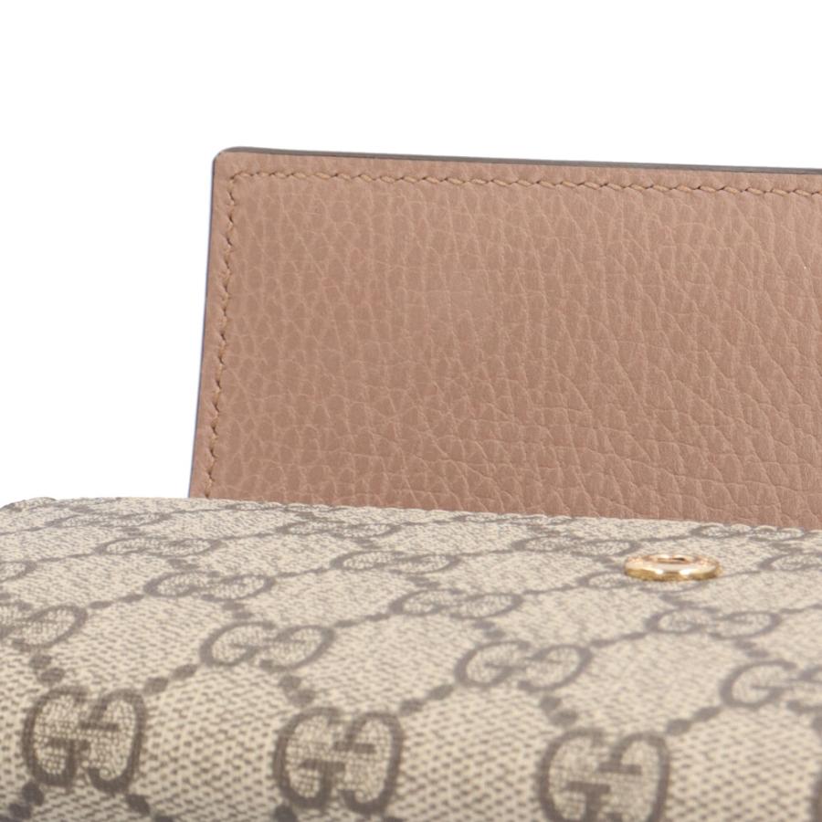 グッチ GGスプリーム パール スタッズ 長財布 コンチネンタルウォレット 美品✨グッチ GGスプリーム パール スタッズ 長財布 コンチネンタル