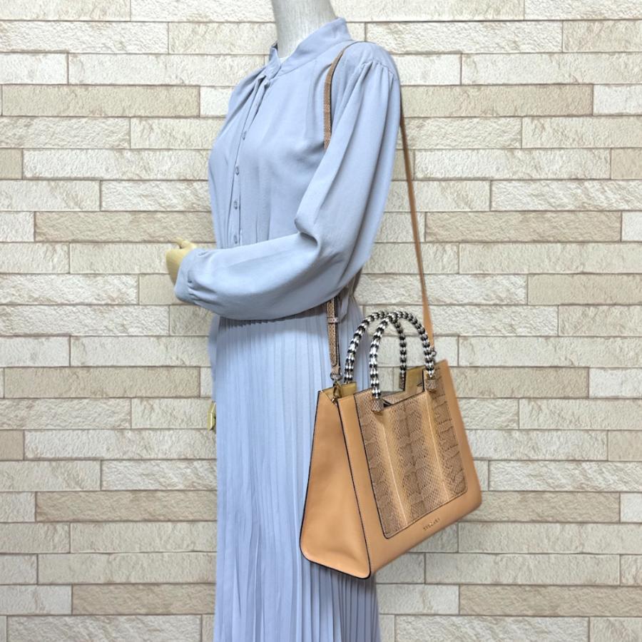 BVLGARI（ブルガリ） セルペンティ ショルダーバッグ パイソン