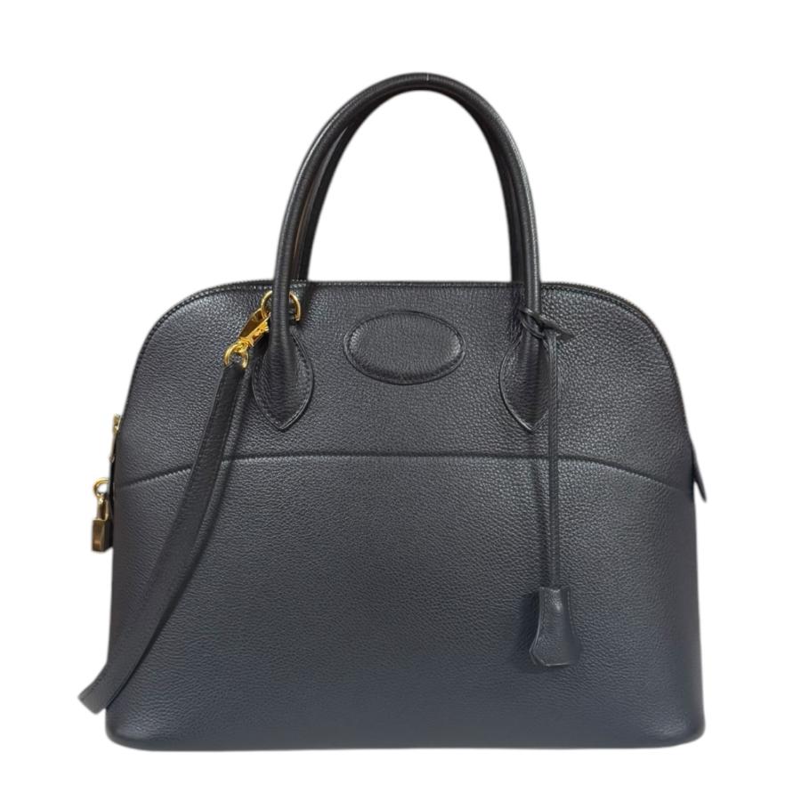 HERMES（エルメス） ボリード35 ショルダーバッグ アルデンヌ ブラック 