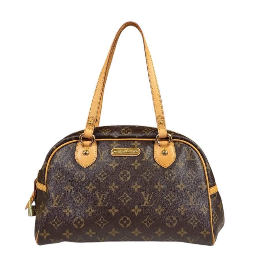 ルイヴィトン トートバッグ モントルグイユ PM モノグラム ブラウン LOUIS VUITTON（ルイ・ヴィトン） モントルグイユPM モノグラム