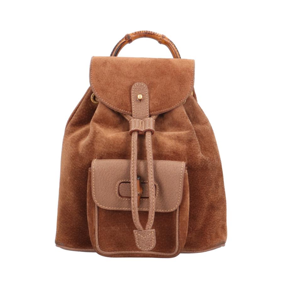 み*る様 GUCCI ミニバンブーリュック GUCCI（グッチ） ミニリュック バンブー リュック・デイパック