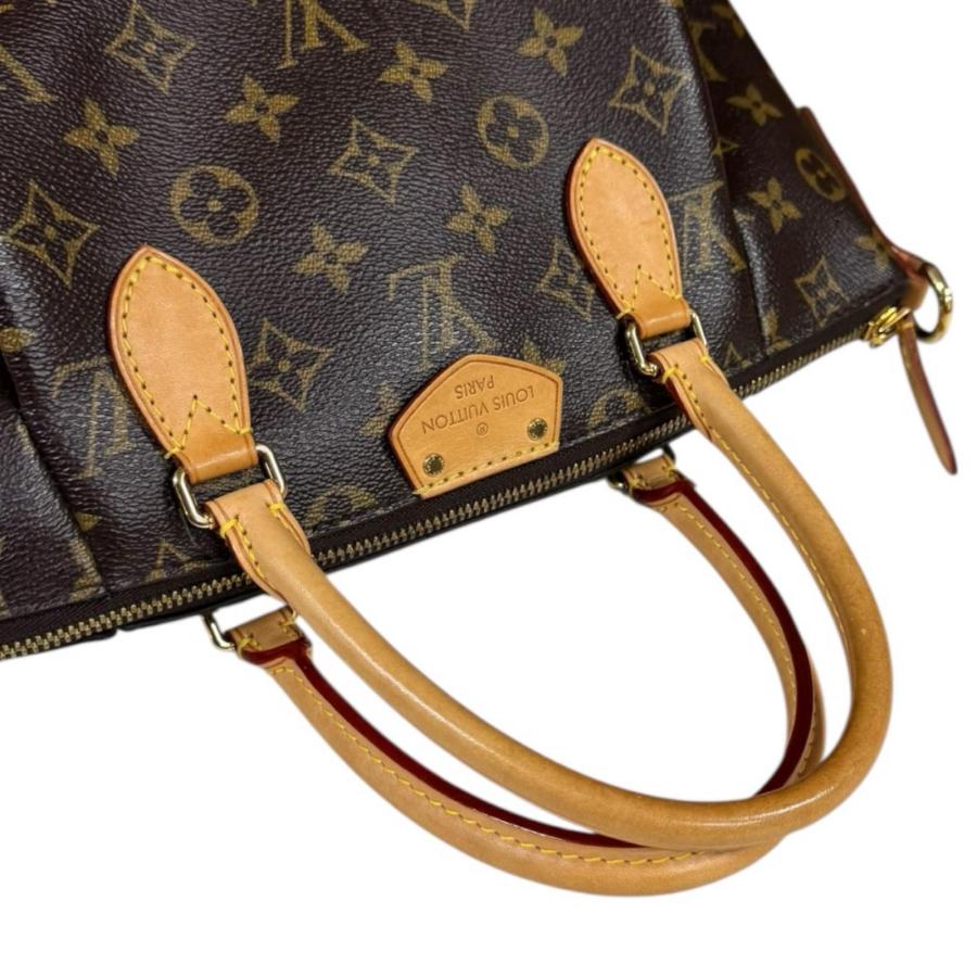 ルイヴィトン テュレンPM モノグラム ショルダーバッグ モノグラムキャンバス M48813 ブラウン レディース LOUIS VUITTON  中古 LOUIS VUITTON（ルイ・ヴィトン） テュレンPM モノグラム ショルダー