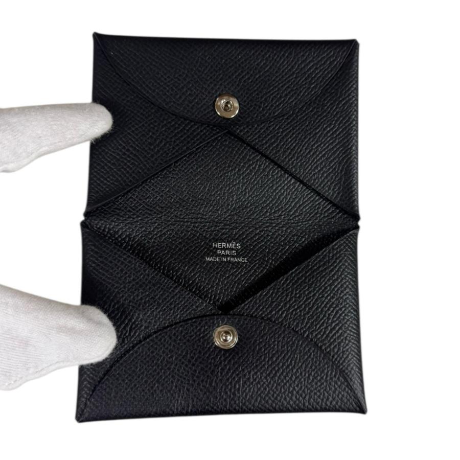 【USED】HERMES/カードケース カルヴィ HERMES エルメス カルヴィ カードケース レザー ユニセックス