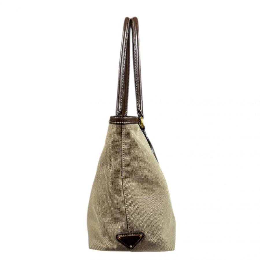 PRADA（プラダ） ロゴ ジャガード トートバッグ キャンバス 1BG159