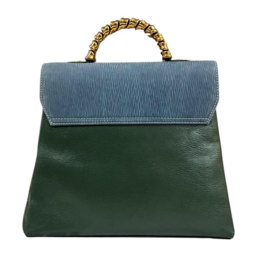 LOEWE（ロエベ） ベラスケス ショルダーバッグ レザー ブルー