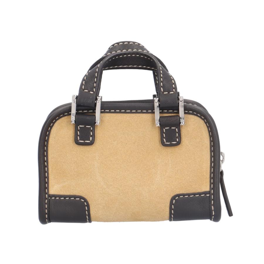 LOEWE（ロエベ） アマソナ マイクロミニ ポーチ スウェード レディース