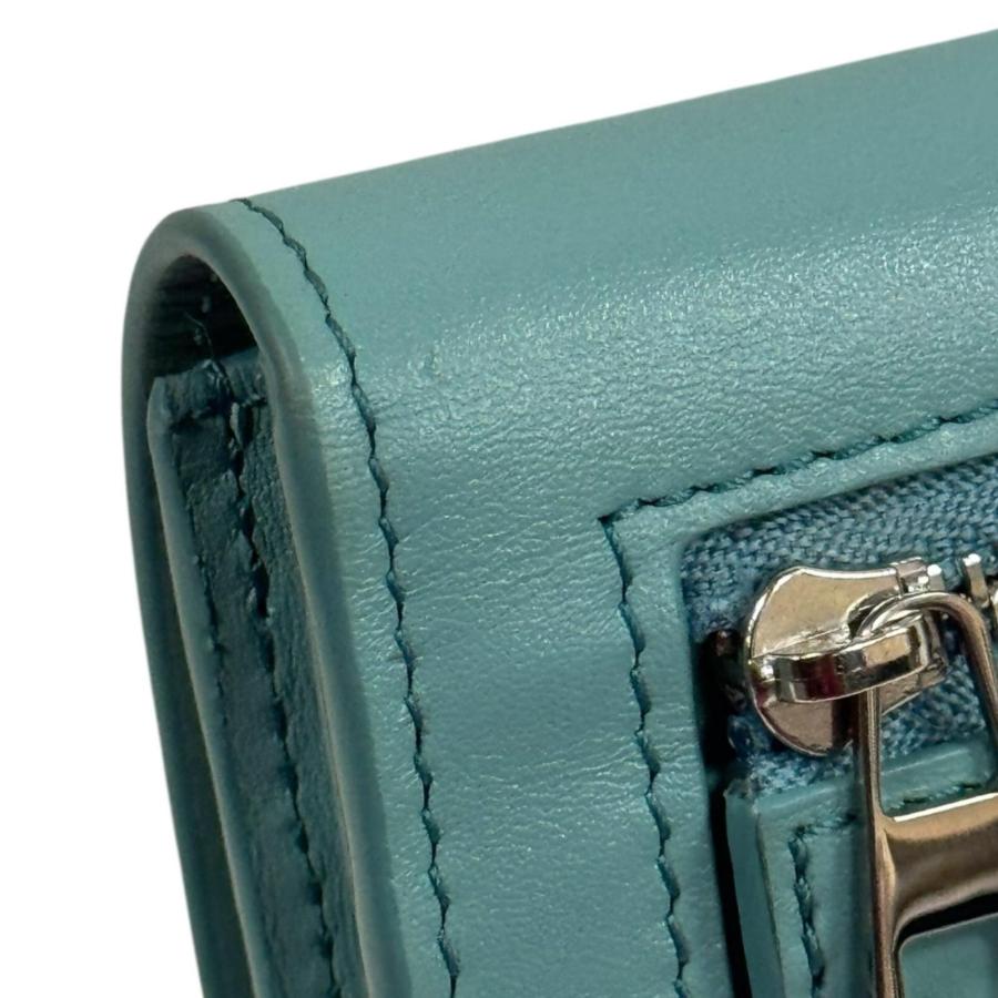ロエベ ペブル コンチネンタルウォレット 長財布 レザー レディース LOEWE  中古 LOEWE（ロエベ） ペブル コンチネンタルウォレット 長財布 レザー
