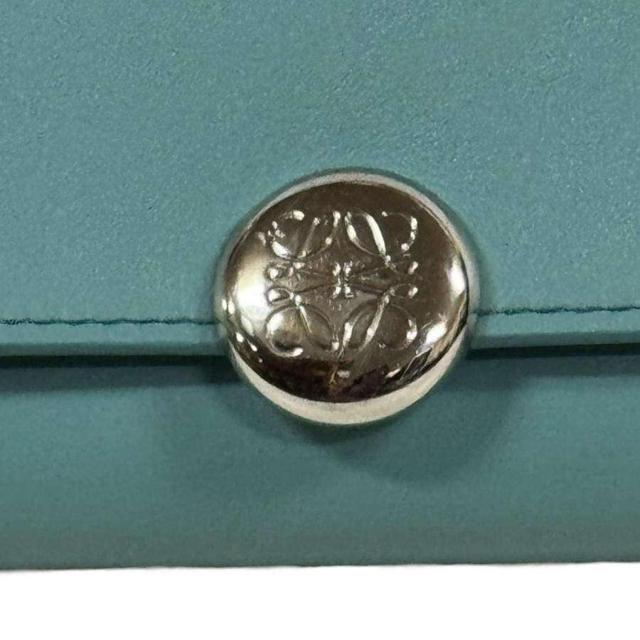 LOEWE（ロエベ） ペブル コンチネンタルウォレット 長財布 レザー