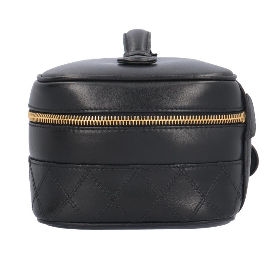 ⭐️美品⭐️CHANEL ビコローレ バニティ ハンドバッグ ブラック レザー CHANEL（シャネル） ピコローレ バニティバッグ ハンドバッグ レザー