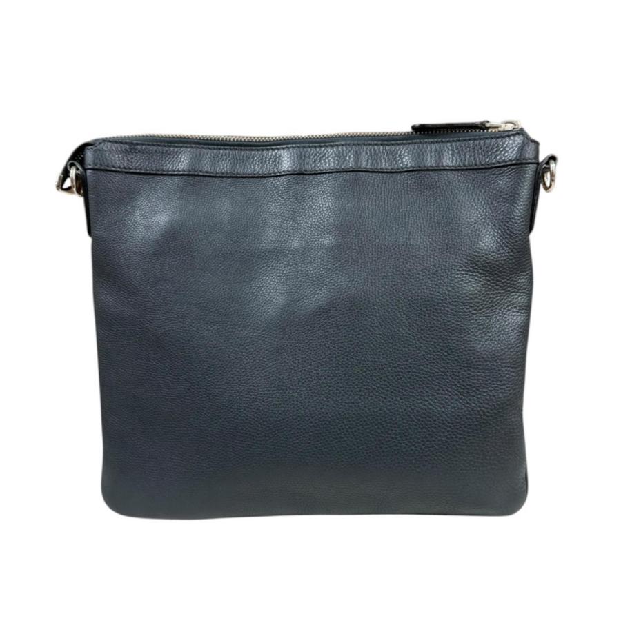 GUCCI（グッチ） ショルダーバッグ レザー 233329 グレー メンズ 中古