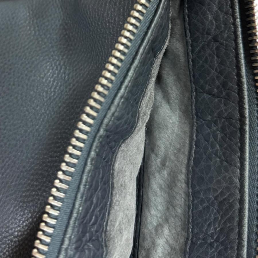 GUCCI（グッチ） ショルダーバッグ レザー 233329 グレー メンズ 中古