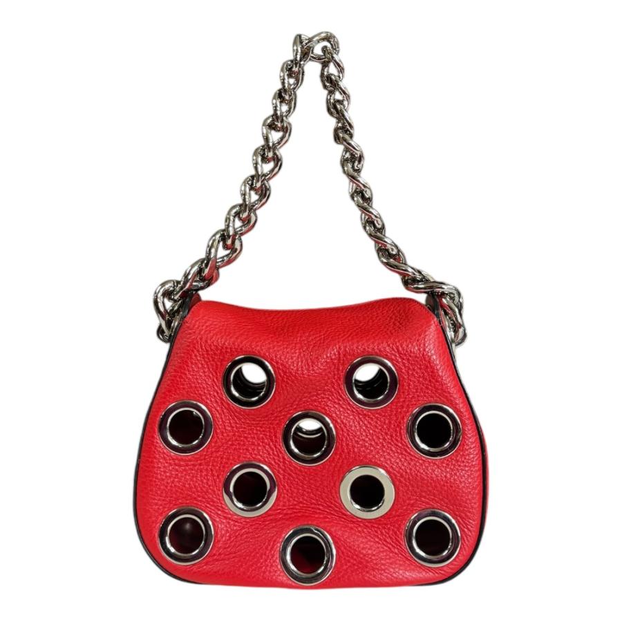 PRADA（プラダ） ハンドバッグ レザー 1BA027 レッド ユニセックス