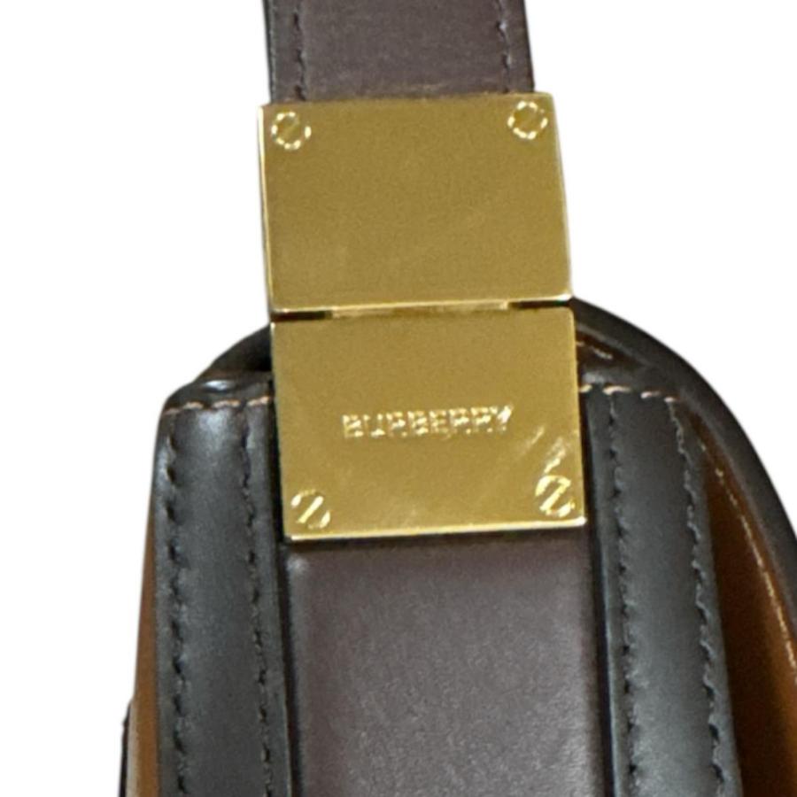 BURBERRY（バーバリー） オリンピア ショルダーバッグ レザー ブラウン