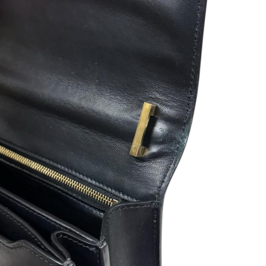 バーバリー ショルダーバッグ レザー ブラック レディース BURBERRY  中古 BURBERRY（バーバリー） ショルダーバッグ レザー ブラック レディース