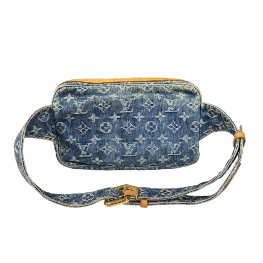 LOUIS VUITTON（ルイ・ヴィトン） バムバッグ モノグラムデニム