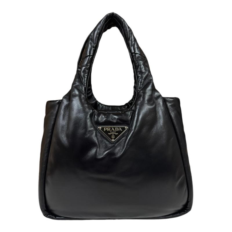 PRADA（プラダ） ハンドバッグ レザー 1BG412 ブラック ユニセックス