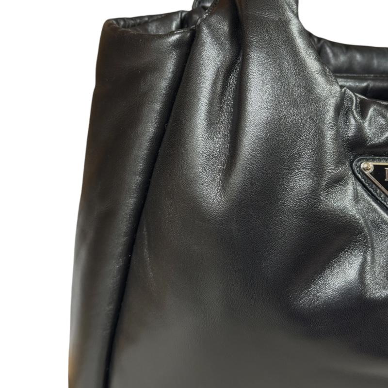 PRADA（プラダ） ハンドバッグ レザー 1BG412 ブラック ユニセックス