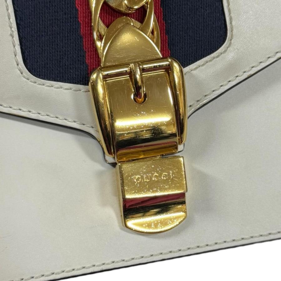GUCCI（グッチ） シルヴィ ミニ ショルダーバッグ レザー 431666