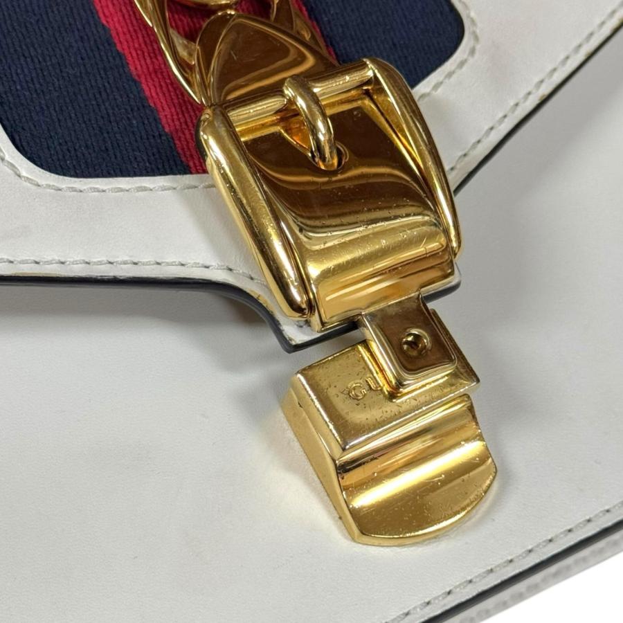 GUCCI（グッチ） シルヴィ ミニ ショルダーバッグ レザー 431666