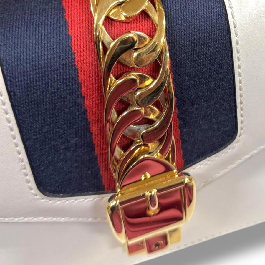 GUCCI（グッチ） シルヴィ ミニ ショルダーバッグ レザー 431666