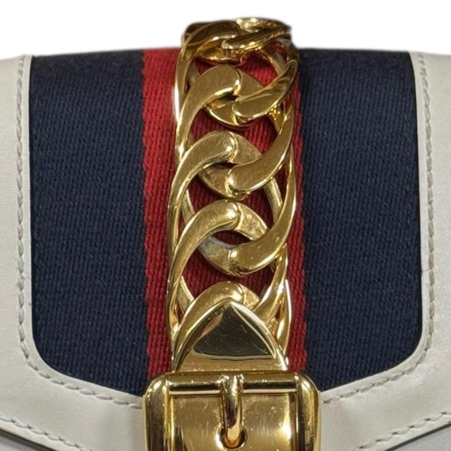 GUCCI（グッチ） シルヴィ ミニ ショルダーバッグ レザー 431666
