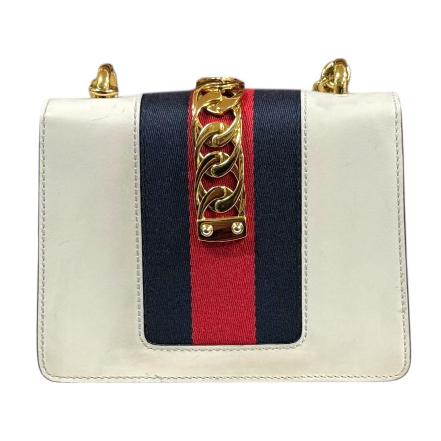GUCCI（グッチ） シルヴィ ミニ ショルダーバッグ レザー 431666